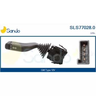 Commutateur de colonne de direction SANDO SLS77028.0