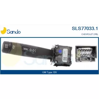 Commutateur de colonne de direction SANDO SLS77033.1