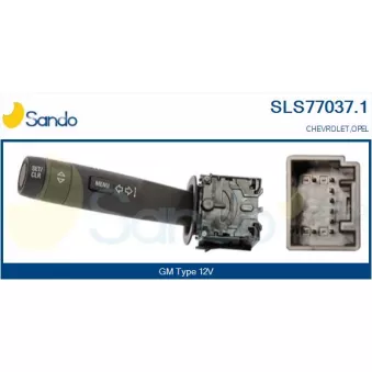 Commutateur de colonne de direction SANDO SLS77037.1