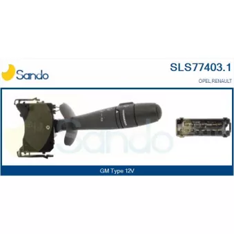 Commutateur de colonne de direction SANDO SLS77403.1