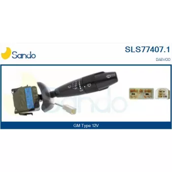 Commutateur de colonne de direction SANDO SLS77407.1