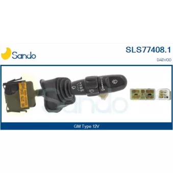 Commutateur de colonne de direction SANDO SLS77408.1