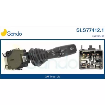 Commutateur de colonne de direction SANDO SLS77412.1