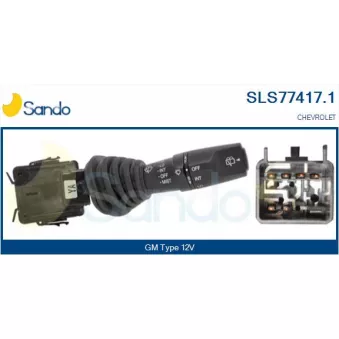 Commutateur de colonne de direction SANDO SLS77417.1