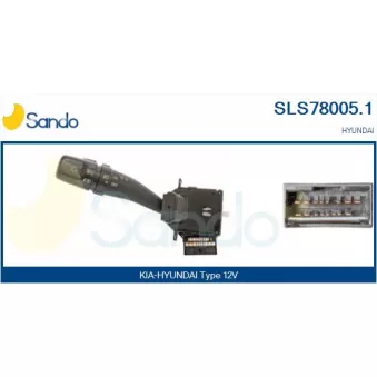Commutateur de colonne de direction SANDO SLS78005.1