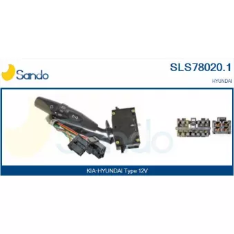 Commutateur de colonne de direction SANDO SLS78020.1