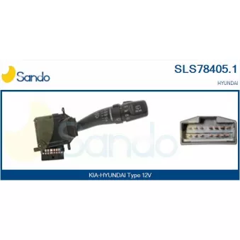 Commutateur de colonne de direction SANDO SLS78405.1