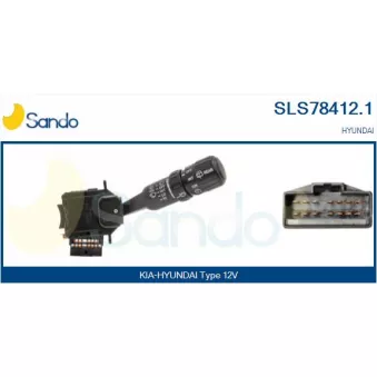Commutateur de colonne de direction SANDO SLS78412.1
