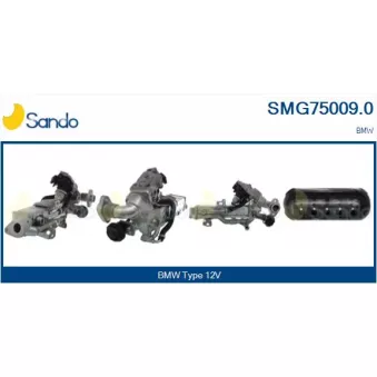 Vanne EGR complète SANDO SMG75009.0