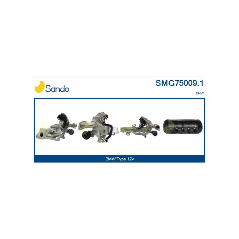Vanne EGR complète SANDO SMG75009.1