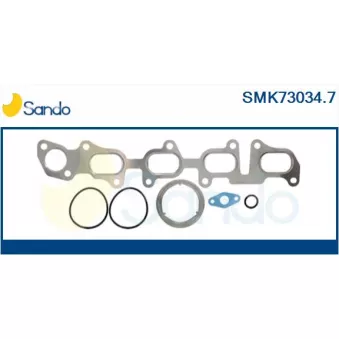 Kit de montage, compresseur SANDO SMK73034.7