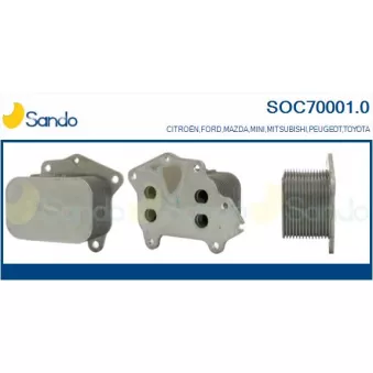 Radiateur d'huile SANDO SOC70001.0
