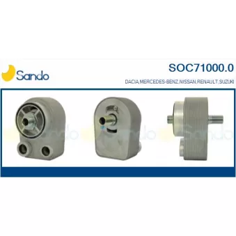 Radiateur d'huile SANDO SOC71000.0