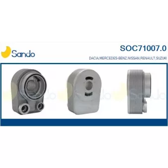 Radiateur d'huile SANDO SOC71007.0