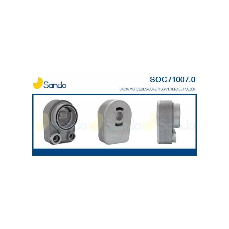 Radiateur d'huile SANDO SOC71007.0