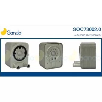 Radiateur d'huile SANDO SOC73002.0