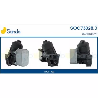 Radiateur d'huile SANDO SOC73028.0