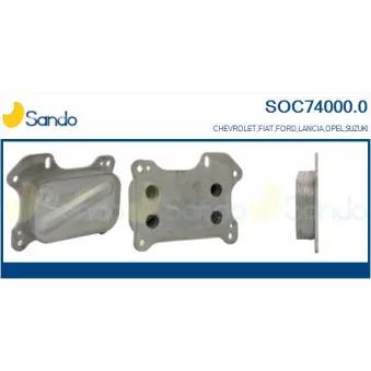Radiateur d'huile SANDO SOC74000.0