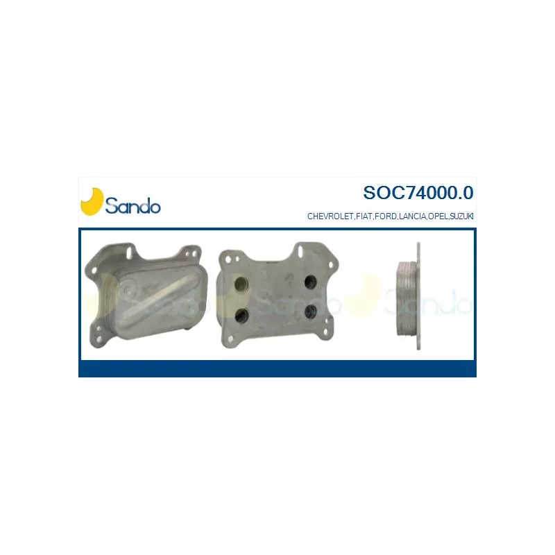 Radiateur d'huile SANDO SOC74000.0