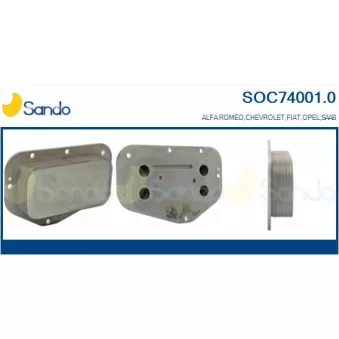 Radiateur d'huile SANDO SOC74001.0