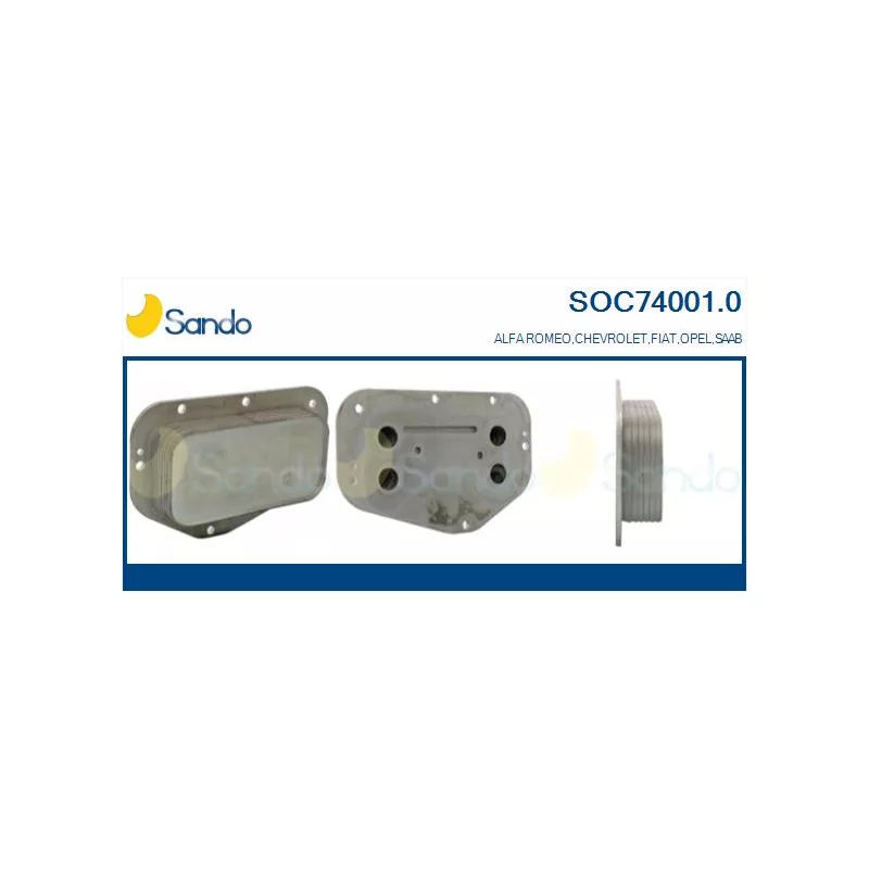 Radiateur d'huile SANDO SOC74001.0