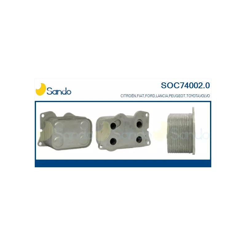 Radiateur d'huile SANDO SOC74002.0