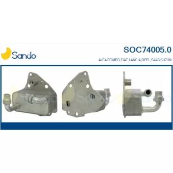 Radiateur d'huile SANDO SOC74005.0
