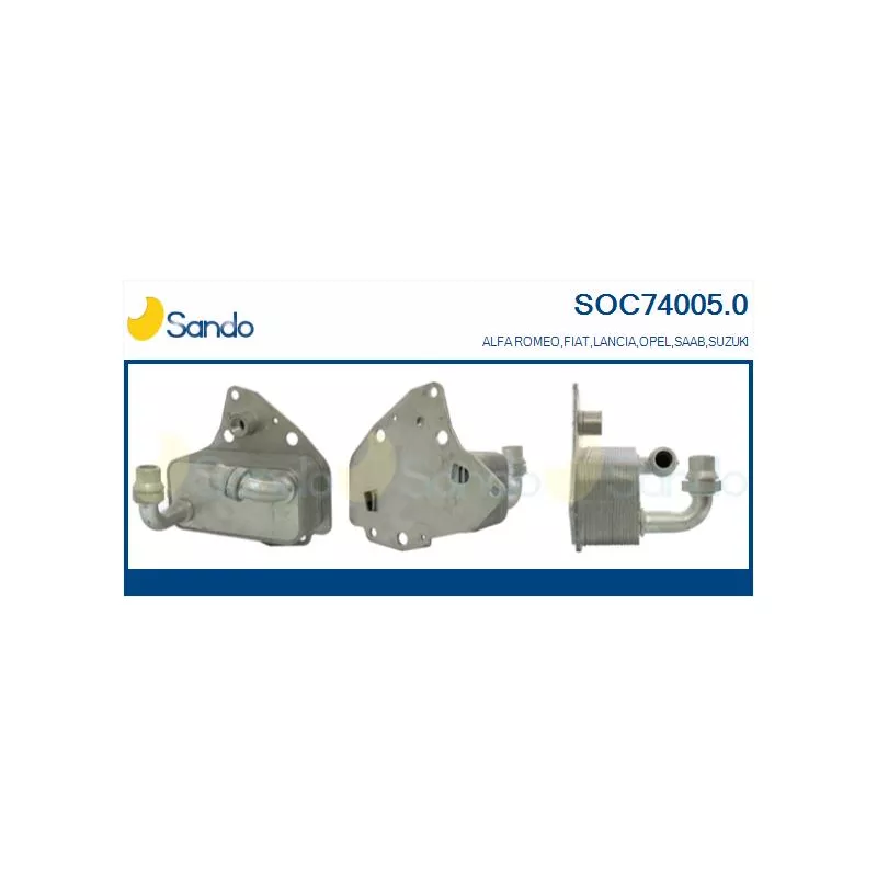 Radiateur d'huile SANDO SOC74005.0