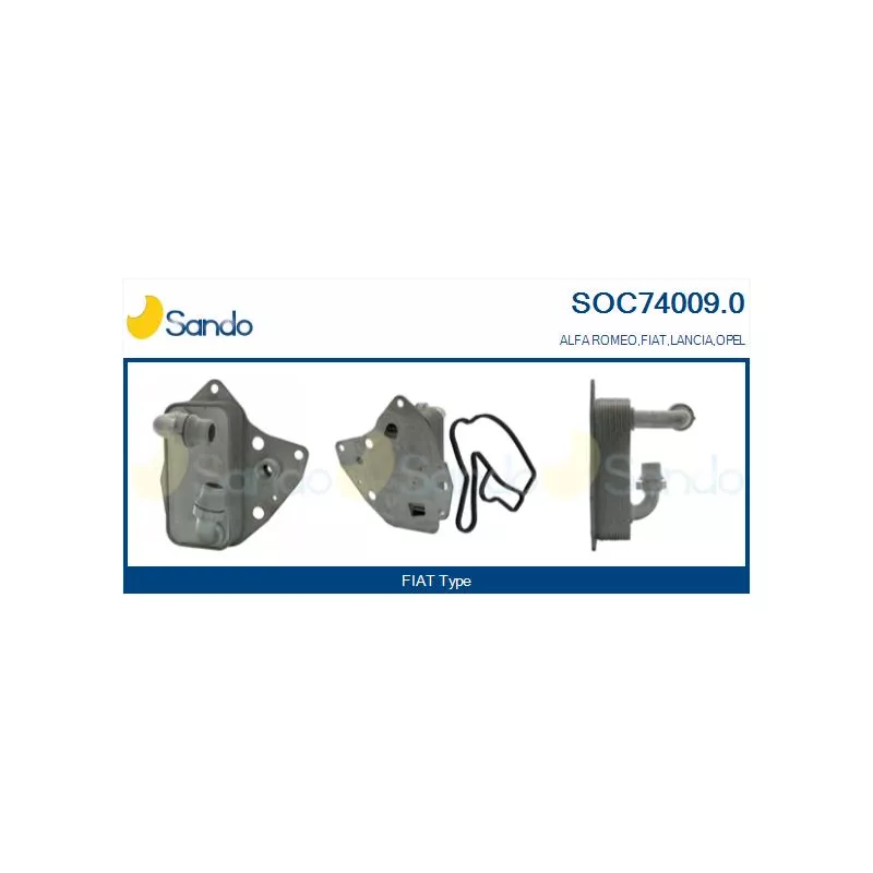 Radiateur d'huile SANDO SOC74009.0