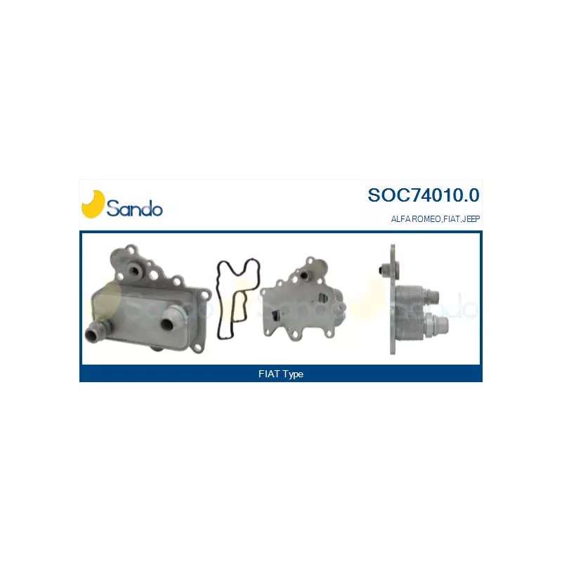 Radiateur d'huile SANDO SOC74010.0