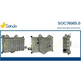 Radiateur d'huile SANDO SOC76005.0