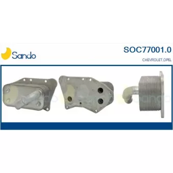 Radiateur d'huile SANDO SOC77001.0