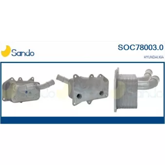 Radiateur d'huile SANDO SOC78003.0