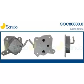 Radiateur d'huile SANDO SOC86000.0