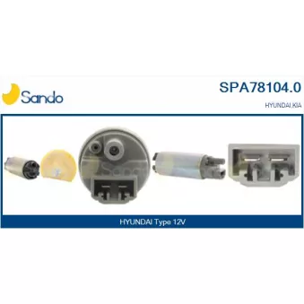 Pompe à carburant SANDO SPA78104.0