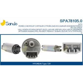 Pompe à carburant SANDO SPA78105.0