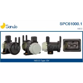 Transmetteur de pression, controle des gaz d'échappement SANDO SPC61000.1