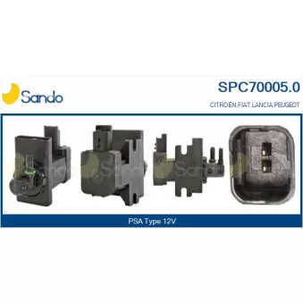 Transmetteur de pression, controle des gaz d'échappement SANDO SPC70005.0