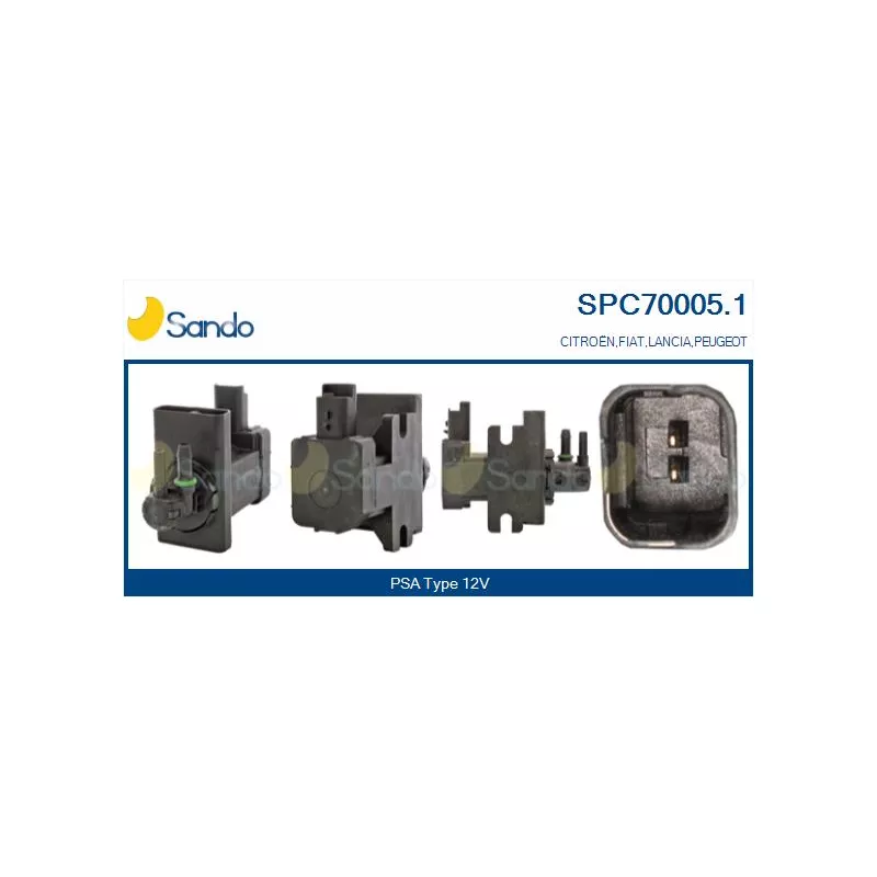 Transmetteur de pression, controle des gaz d'échappement SANDO SPC70005.1