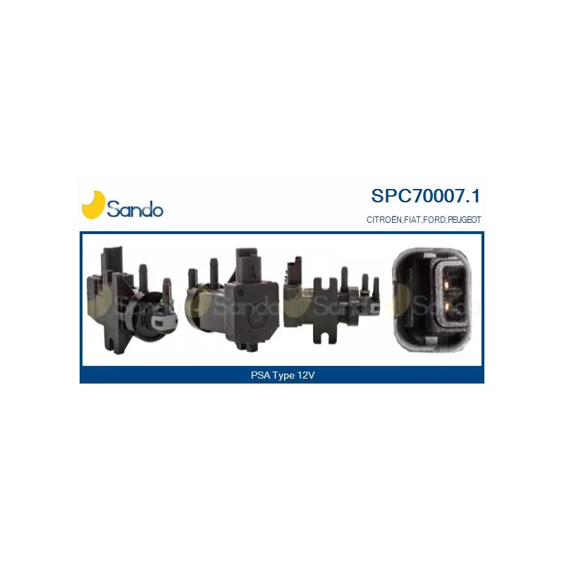 Transmetteur de pression, controle des gaz d'échappement SANDO SPC70007.1