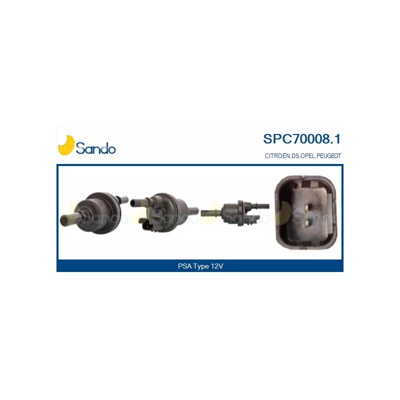 Transmetteur de pression, controle des gaz d'échappement SANDO SPC70008.1