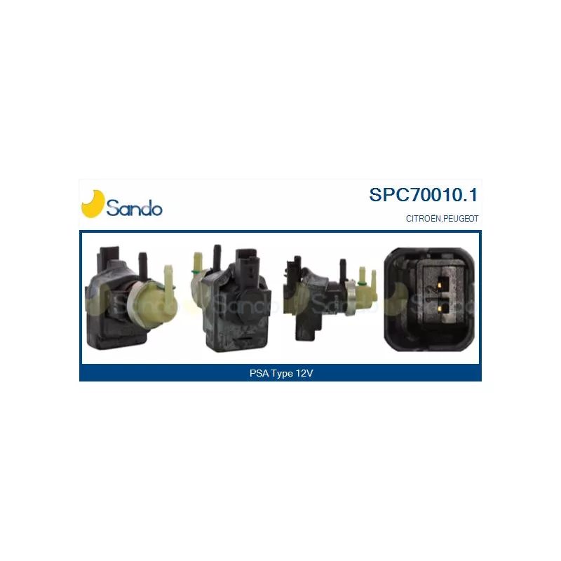 Transmetteur de pression, controle des gaz d'échappement SANDO SPC70010.1