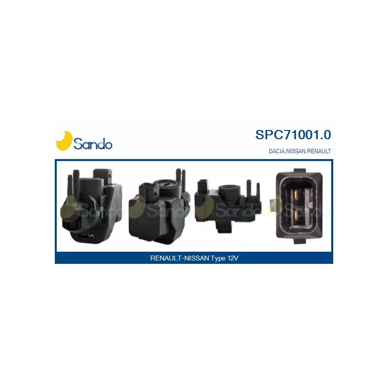 Transmetteur de pression, controle des gaz d'échappement SANDO SPC71001.0