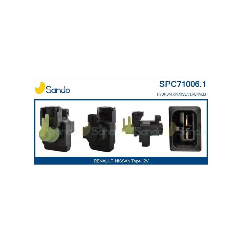 Transmetteur de pression, controle des gaz d'échappement SANDO SPC71006.1