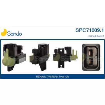 Transmetteur de pression, controle des gaz d'échappement SANDO SPC71009.1