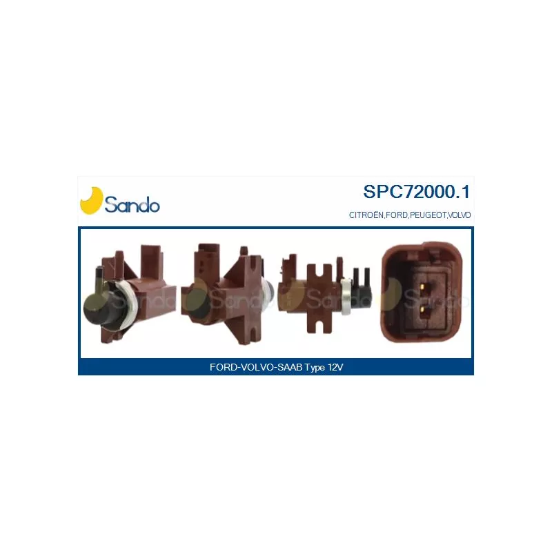 Transmetteur de pression, controle des gaz d'échappement SANDO SPC72000.1