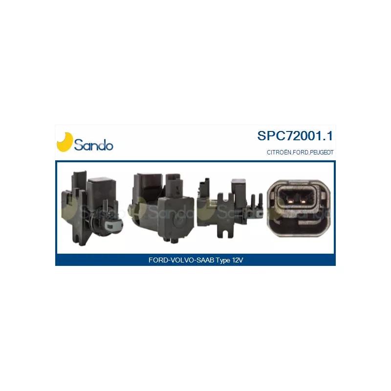Transmetteur de pression, controle des gaz d'échappement SANDO SPC72001.1