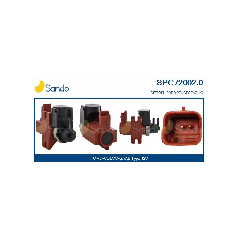 Transmetteur de pression, controle des gaz d'échappement SANDO SPC72002.0