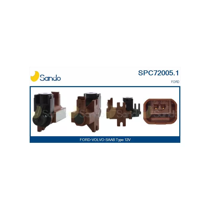 Transmetteur de pression, controle des gaz d'échappement SANDO SPC72005.1