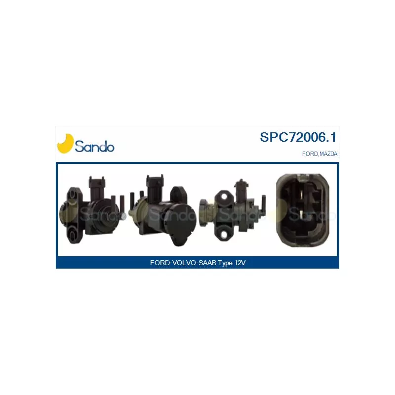 Transmetteur de pression, controle des gaz d'échappement SANDO SPC72006.1